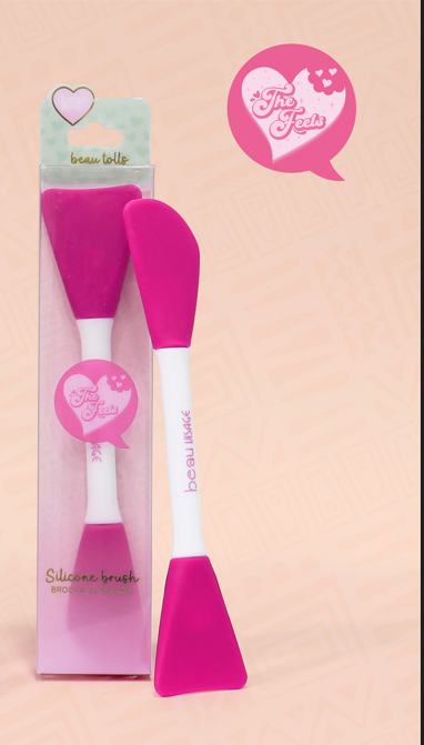 Pinceau spatule silicone visage